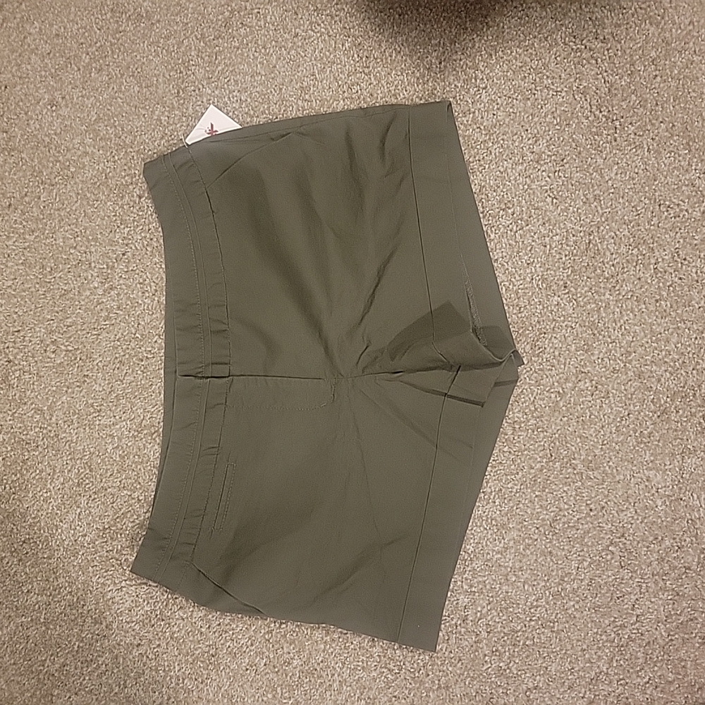 Express size 10 Olive Green shorts